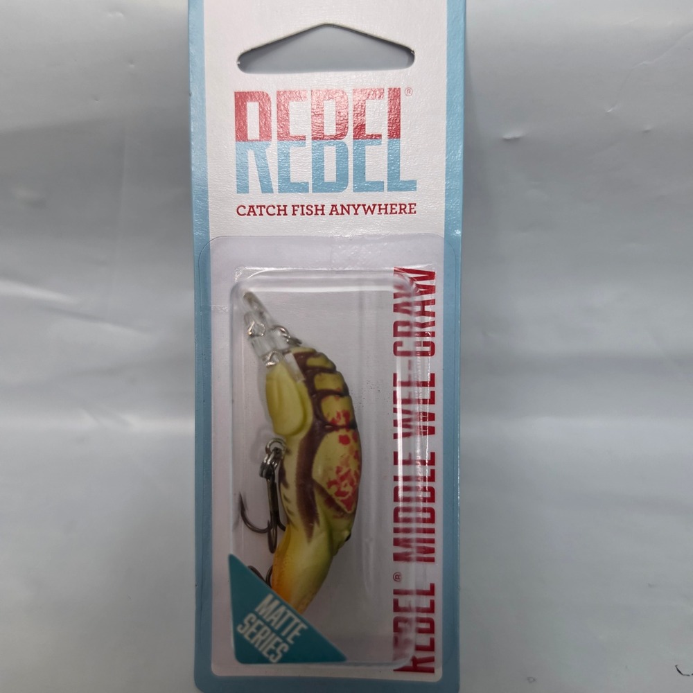 Booyah Rebel Fishing Lures Lot 4 Multi Bait Creek Catching Spinnerbait Crankbait - Picture 4 of 10